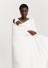 Aiayu Duvet Set and Pillow Case Seersucker | White 140 x 200 cm. | Sengetøj