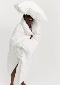 Aiayu Duvet Set and Pillow Case Seersucker | White 140 x 200 cm. | Sengetøj