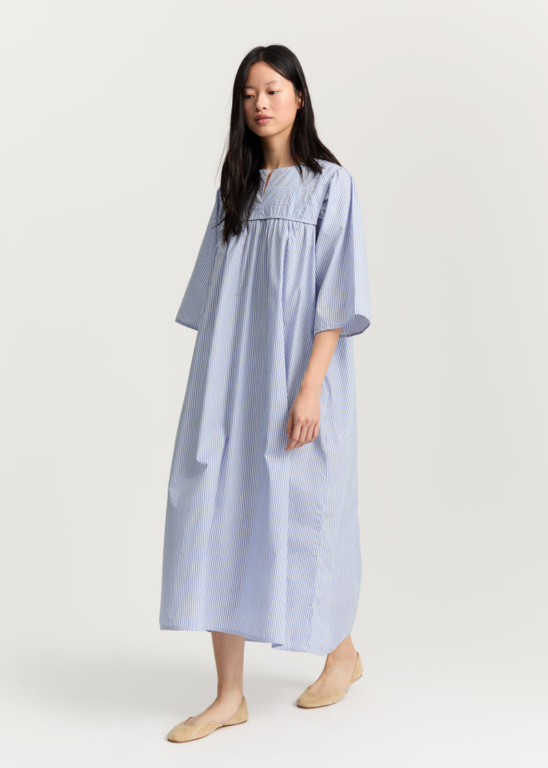 Aiayu Enola Dress Petite | Mix Air Blue