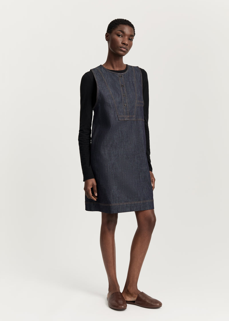 Aiayu Evita Dress Denim |  Classic Blue