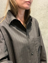 Fabulous Agenda | Elise Shirt Brown Structure | Skjorte I uld