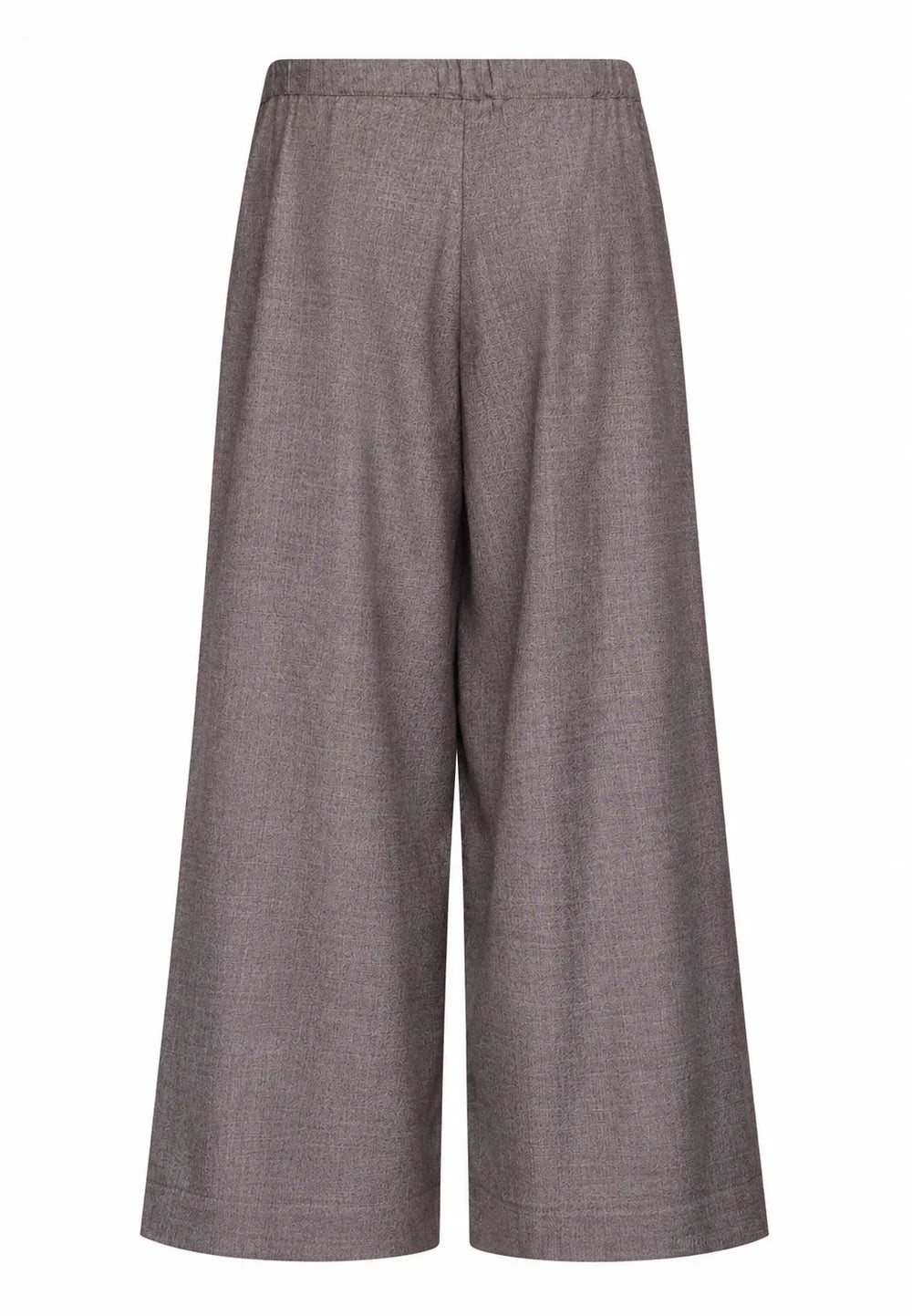 Fabulous Agenda | Kaya Pants Brown Melange | Bukser I uld