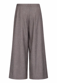 Fabulous Agenda | Kaya Pants Brown Melange | Bukser I uld