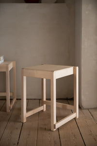 Frama Low Stool 01 | Natural Birch