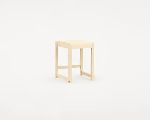 Frama Low Stool 01 | Natural Birch