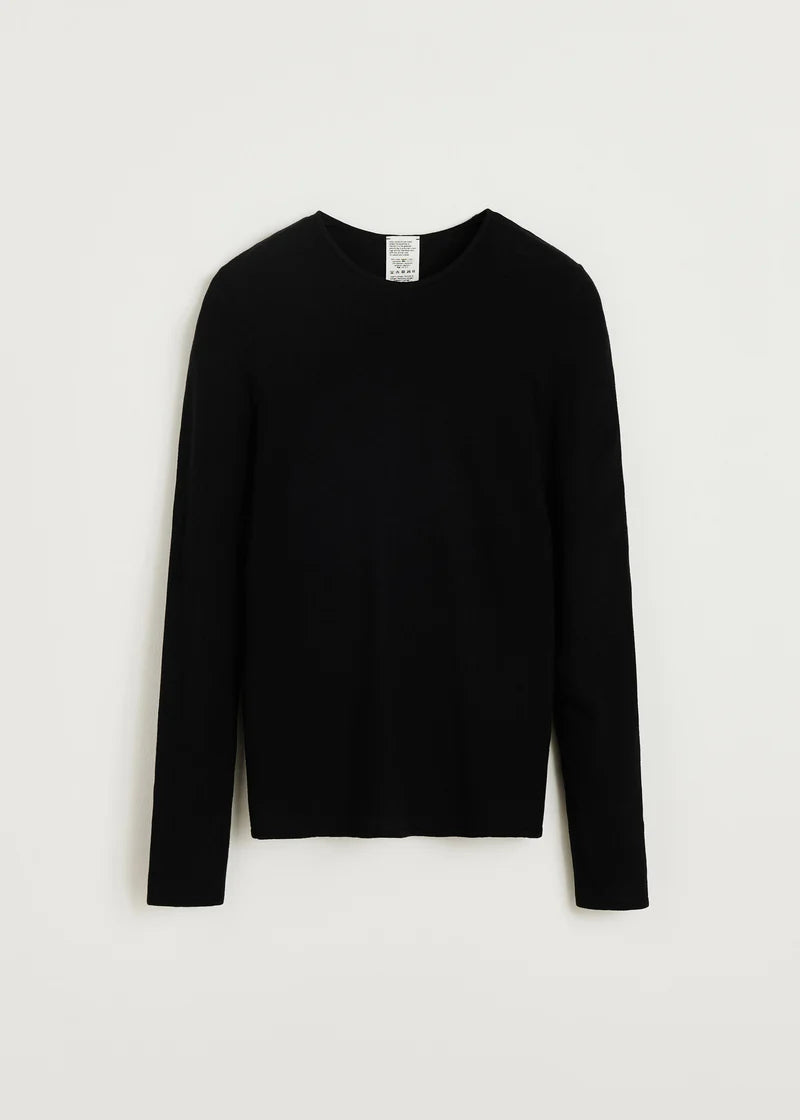 Aiayu Gentle Long Sleeve | Black | Cashmere & Bomuld