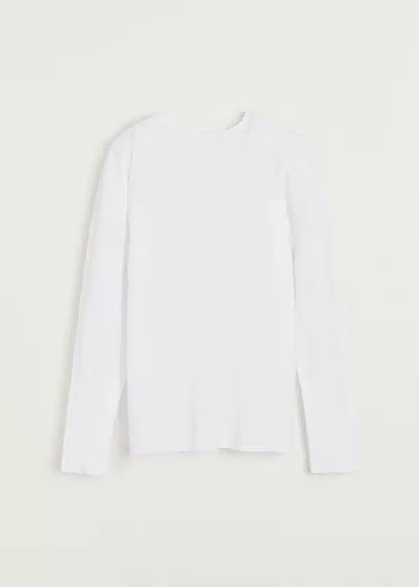 Aiayu Gentle Long Sleeve | White | Cashmere & Bomuld