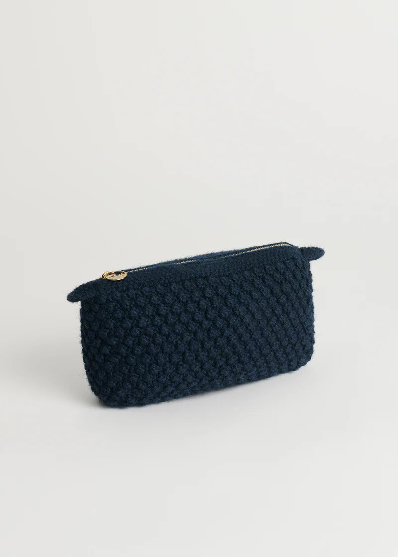 Aiayu Pouch Helen Classic Clutch | Navy