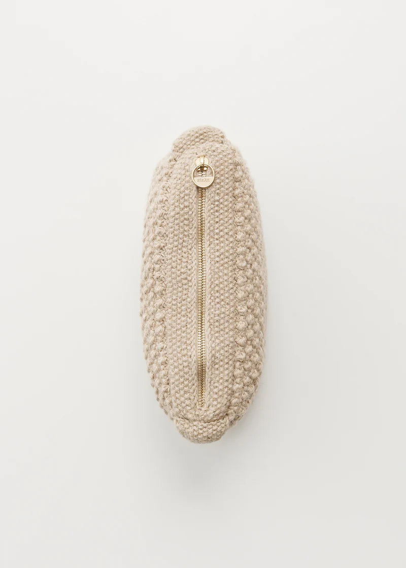 Aiayu Pouch Helen Classic Clutch | Wheat