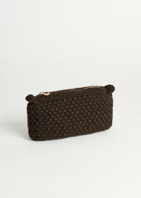 Aiayu Helen Classic Clutch | Dark Brown