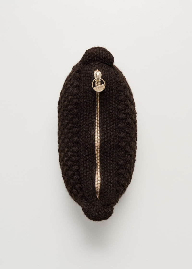 Aiayu Helen Classic Clutch | Dark Brown