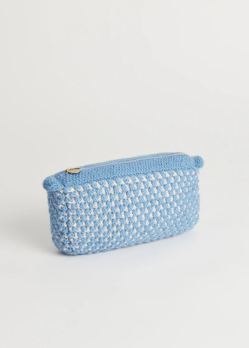 Aiayu Pouch Helen Classic Clutch | Mix Brilliant Blue/Albicant