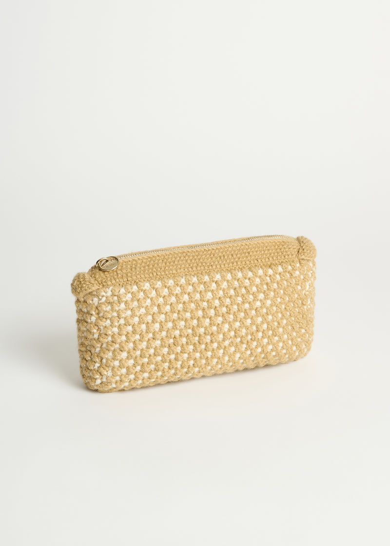 Aiayu Helen Classic Clutch | Mix Fawn/Albicant