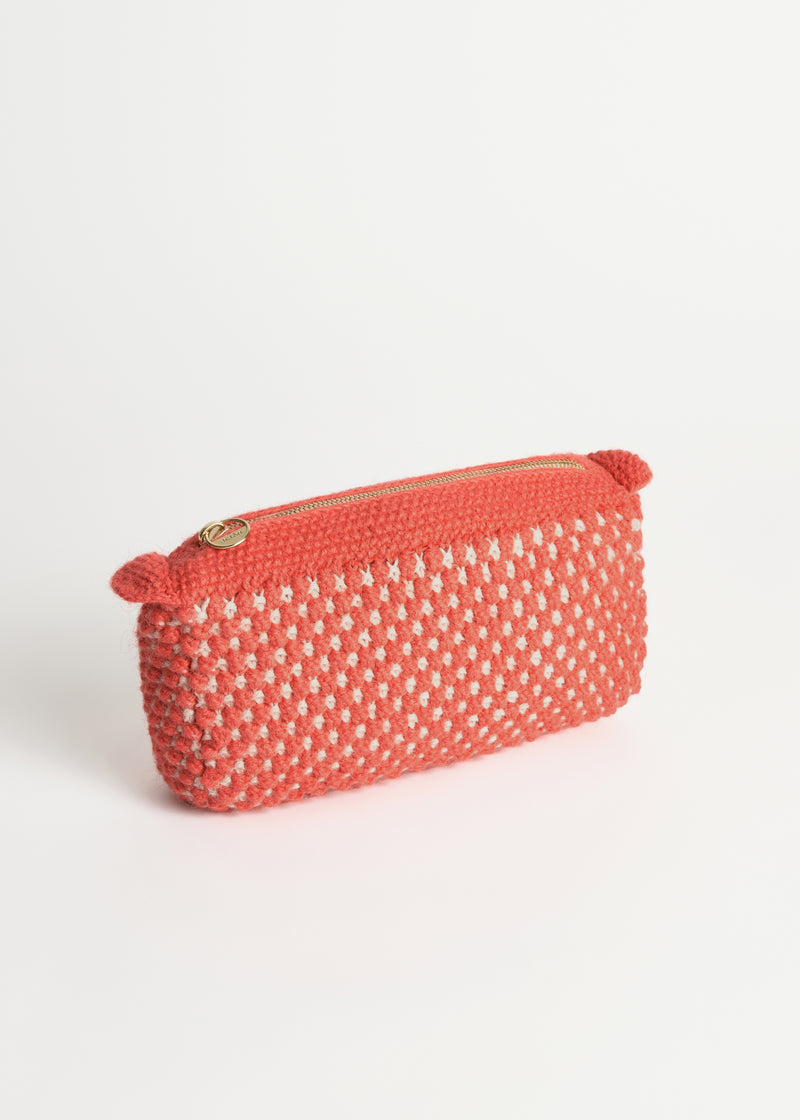 Aiayu Pouch Helen Classic Clutch | Mix Poppy Red/Daisy