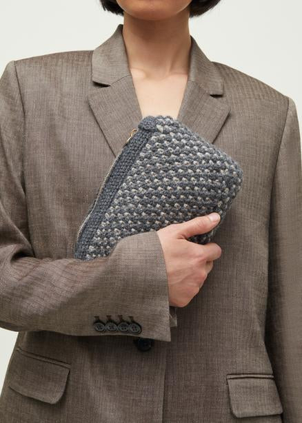 Aiayu Pouch Helen Classic Clutch | Mix Stormy/Air