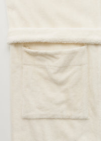 Aiayu Hooded Bathrobe | Pure Ecru | Badekåbe