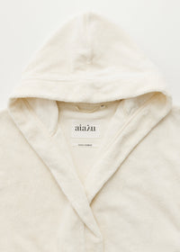 Aiayu Hooded Bathrobe | Pure Ecru | Badekåbe