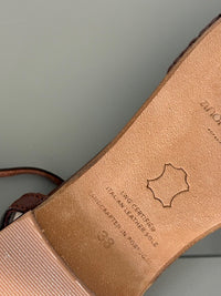 Anonymous Copenhagen Senara 10 | Hand-Braided Leather | Chocolate