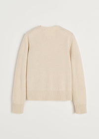 Aiayu Ingolf Cashmere Cardigan | Pure Ecru