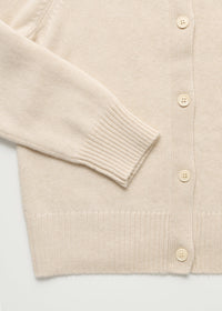 Aiayu Ingolf Cashmere Cardigan | Pure Ecru