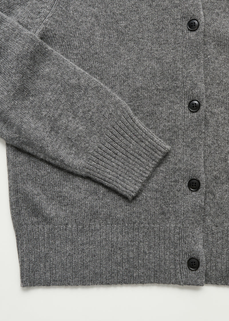 Aiayu Ingolf Cashmere Cardigan | Stormy