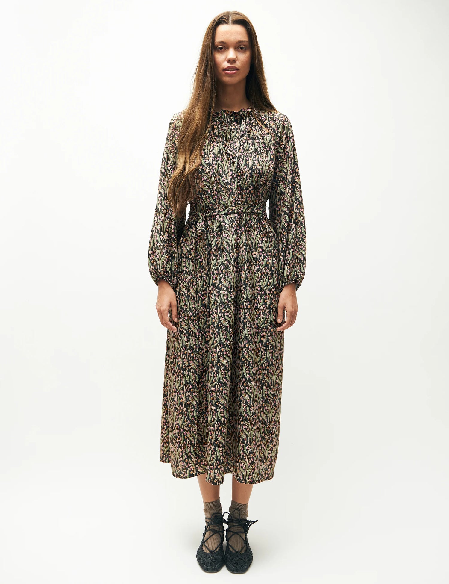 APOF Ivory Dress | Kielo | Silke kjole