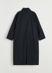 Aiayu Jay Coat Oilskin | Navy