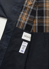 Aiayu Jay Coat Oilskin | Navy