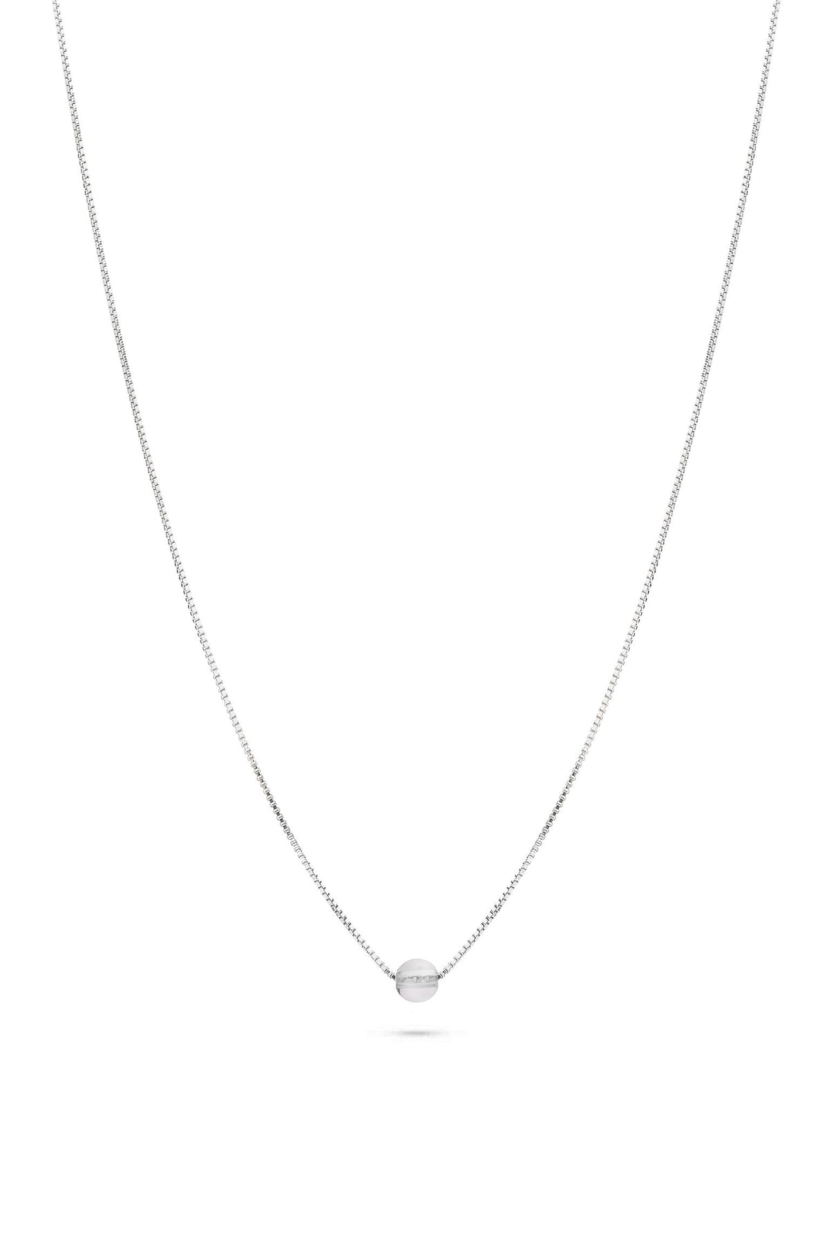 Jukserei Birthstone Necklace Sterlingsølv | Vælg din måned