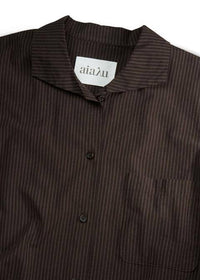 Aiayu Julio Shirt Petite | Mix Brown