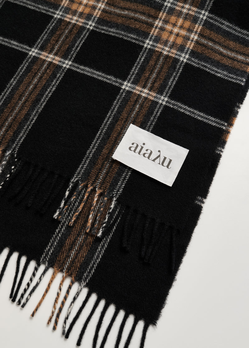 Aiayu Kaya Scarf | Mix Black