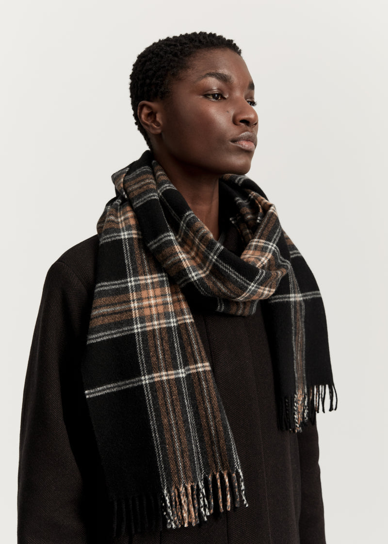 Aiayu Kaya Scarf | Mix Black