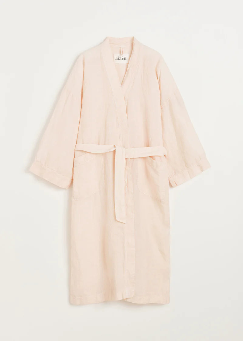 Aiayu Kimono Linen | Tender | Hør badekåbe