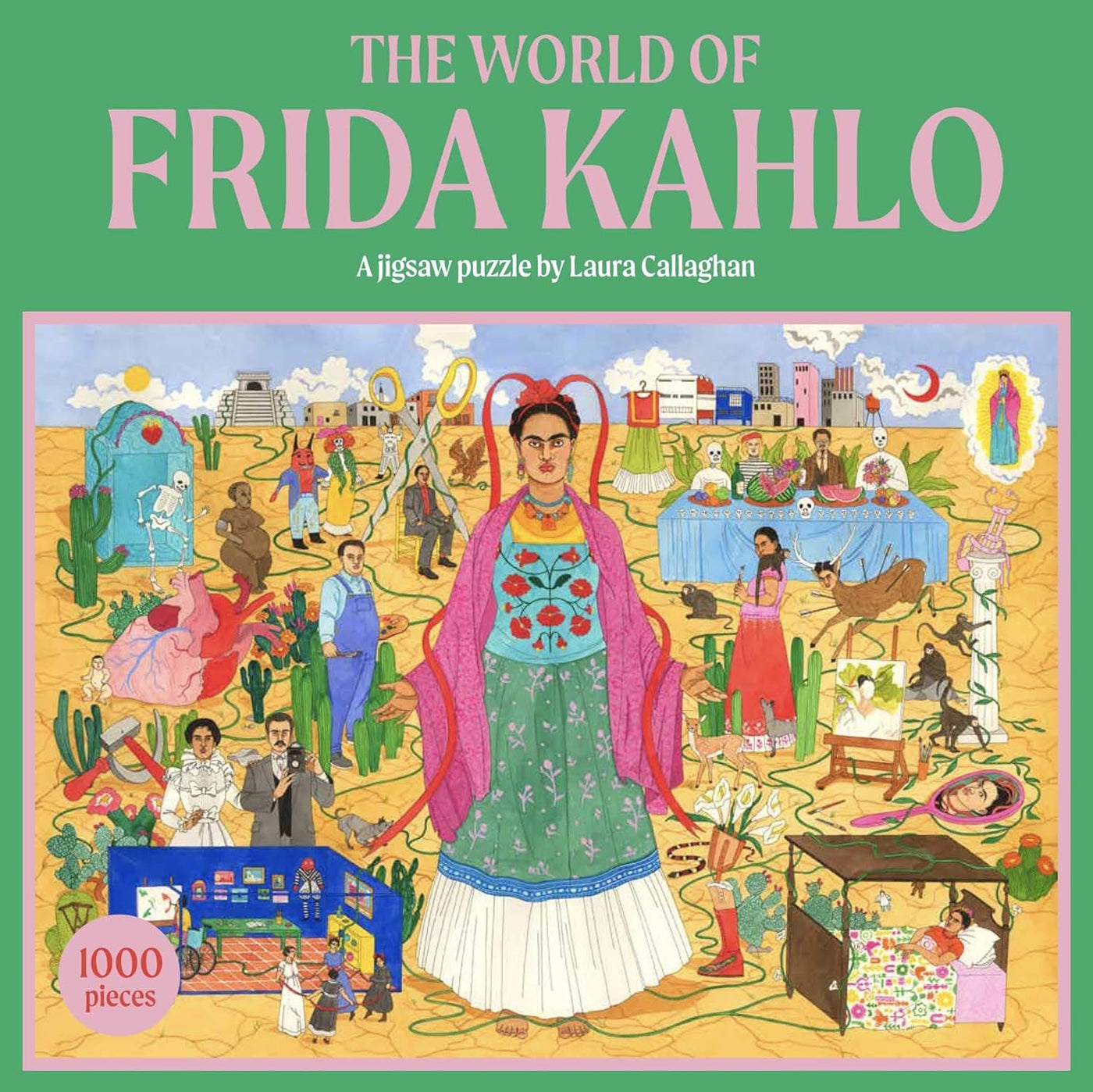 The World of Frida Kahlo | Puslespil | Jigsaw 1000 brikker