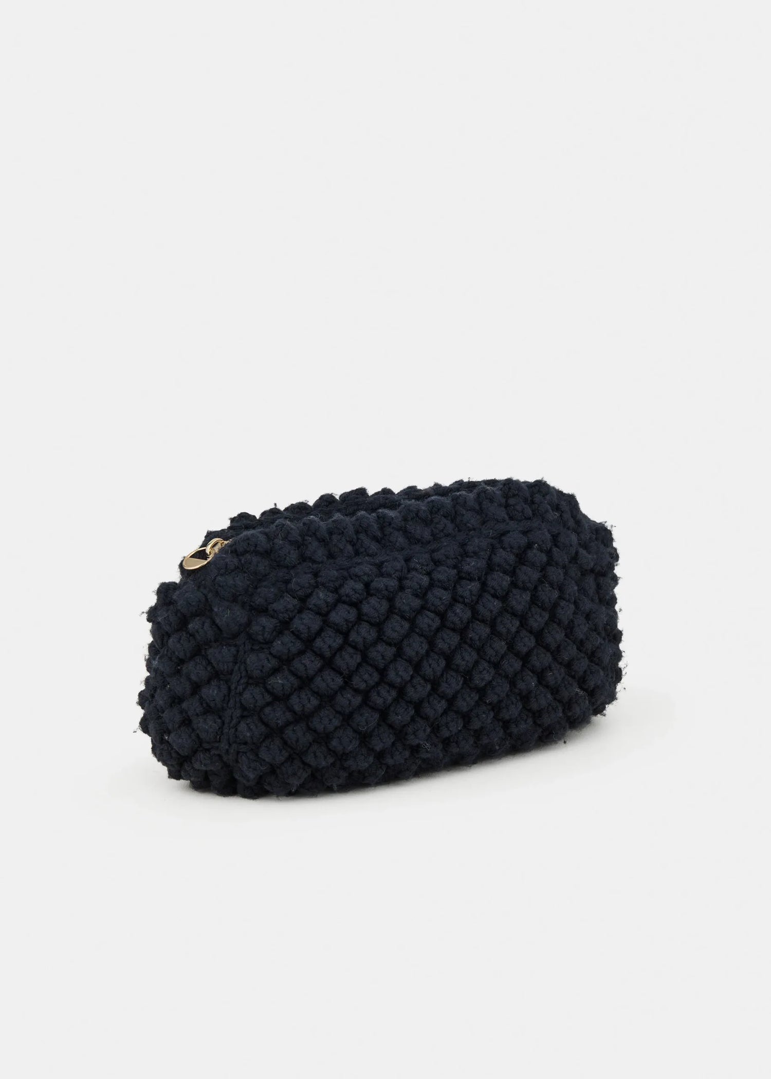 Aiayu Pouch Linn Clutch | Black Blue