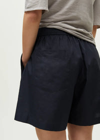 Aiayu Lulu Poplin | Black Navy