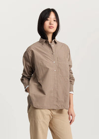 Aiayu Lynette Shirt Check | Mix Fossil
