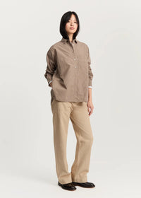 Aiayu Lynette Shirt Check | Mix Fossil