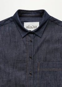 Aiayu Lynette Shirt Denim | Classic Blue