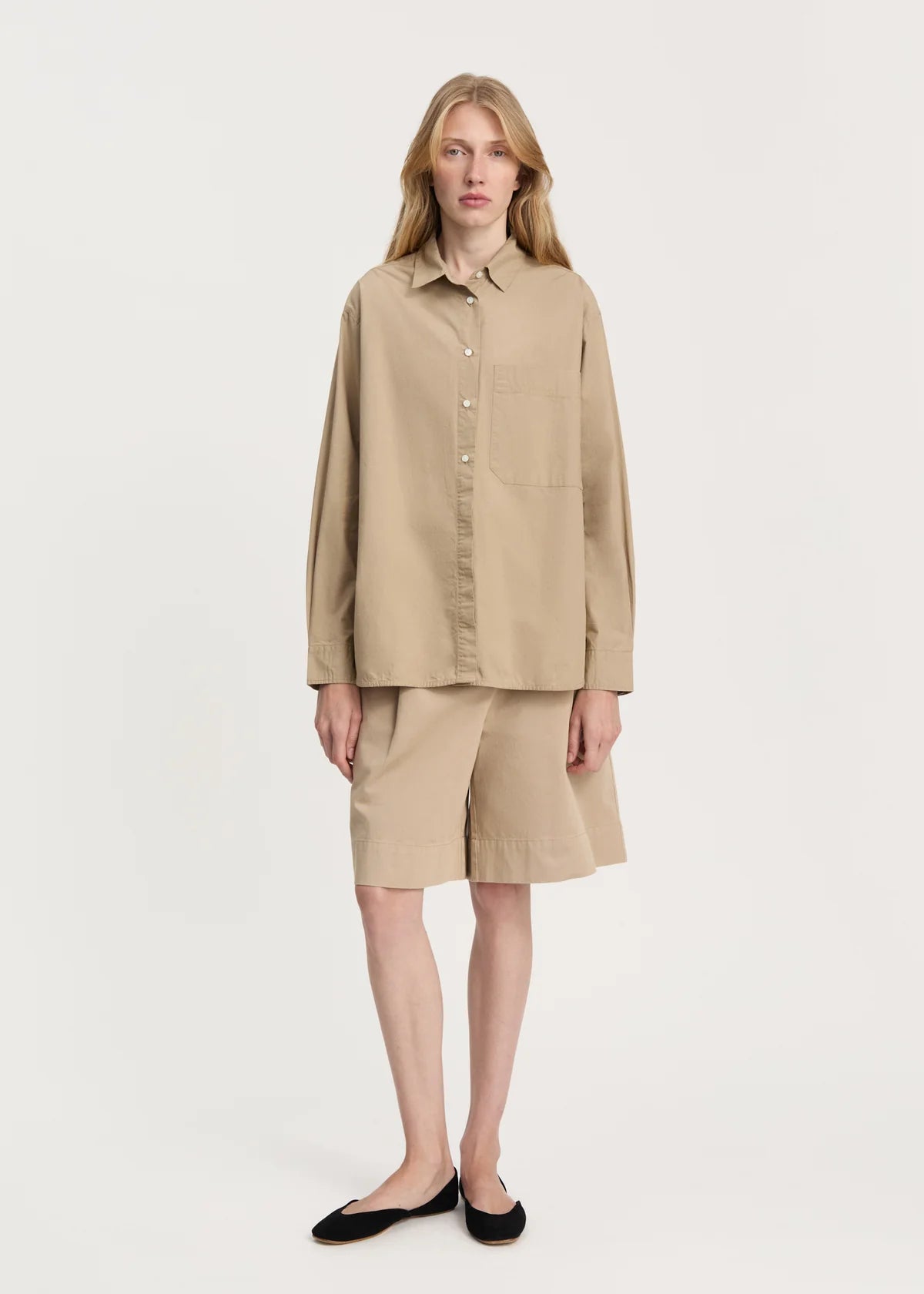 Aiayu Lynette Shirt Semolina | Økologisk Bomuld