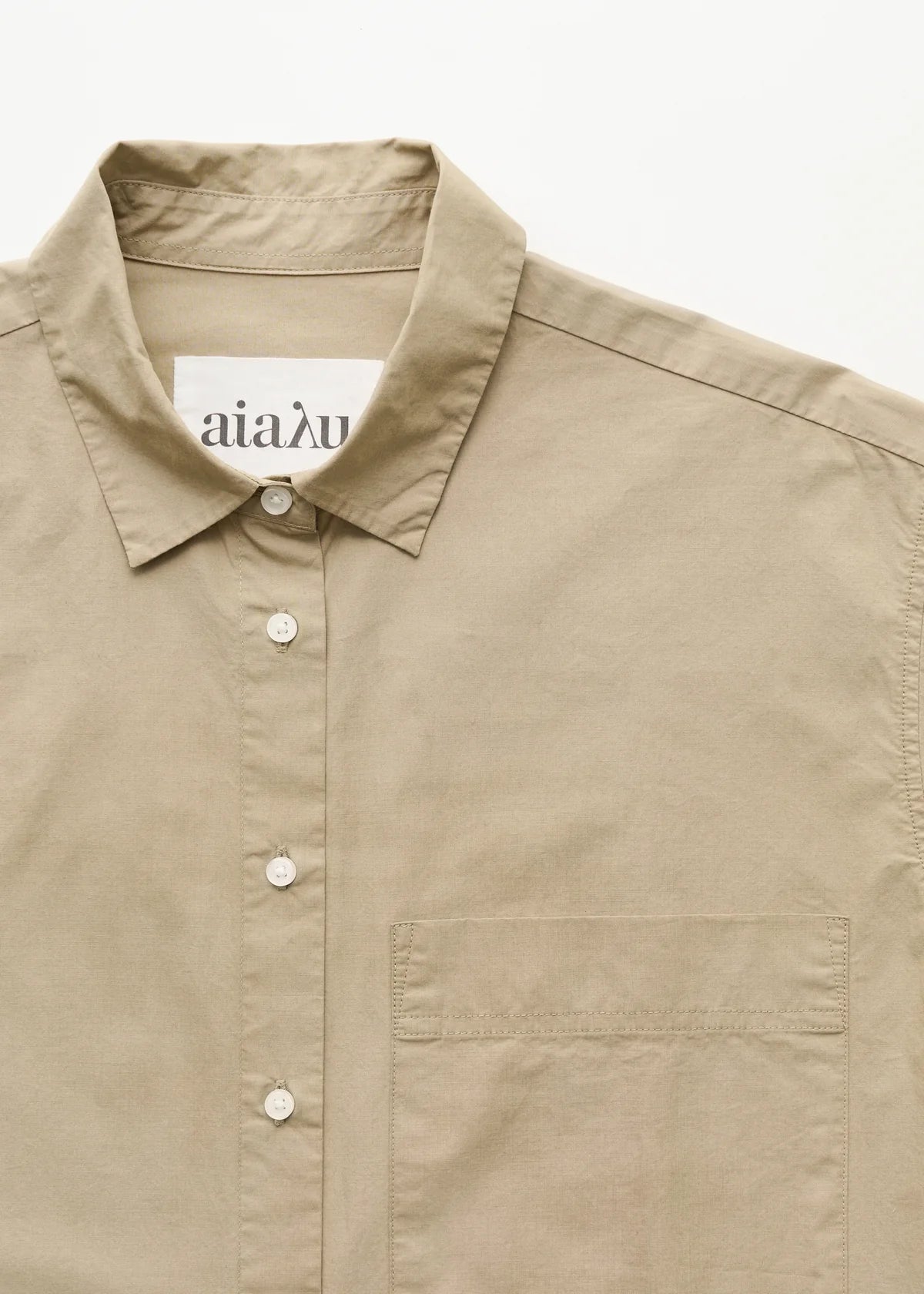 Aiayu Lynette Shirt Semolina | Økologisk Bomuld
