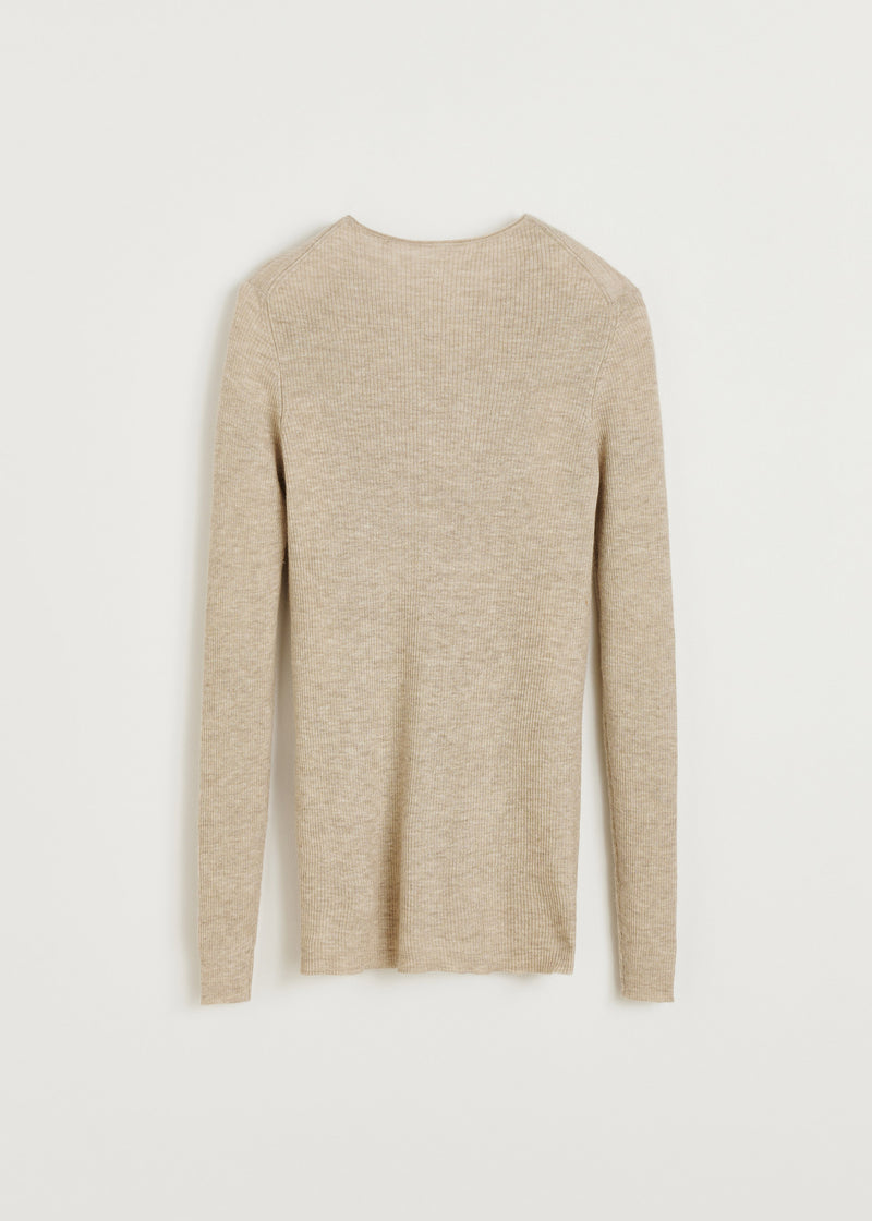 Aiayu Madigan Cashmere Bluse | Nature