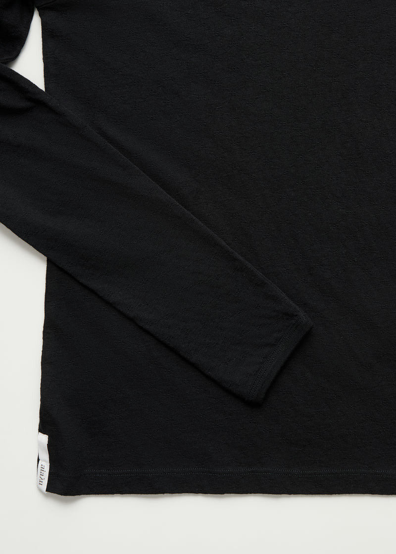 Aiayu Messhu Long Sleeve | Black