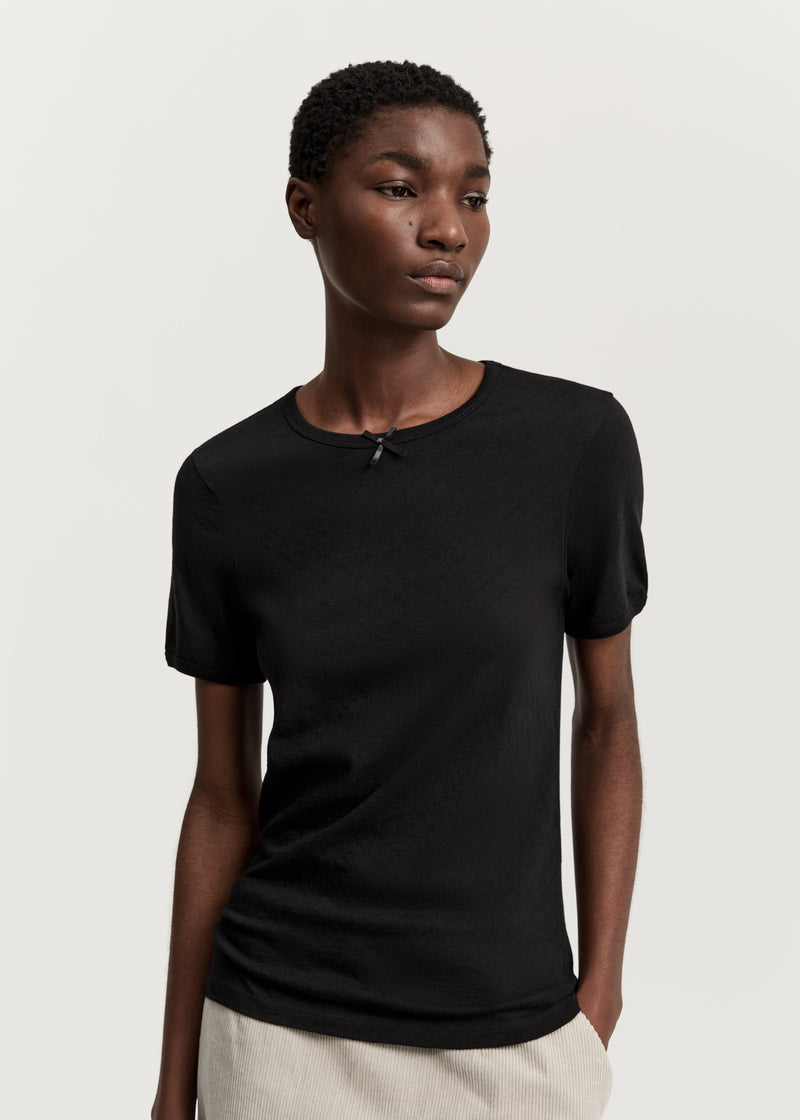 Aiayu Messhu Tee | Black