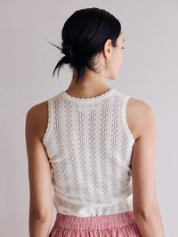 Proem Parades Nellie Tank Top | Off White