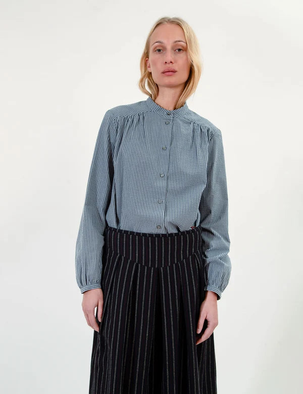 APOF Nicole Shirt | Grey Stripe