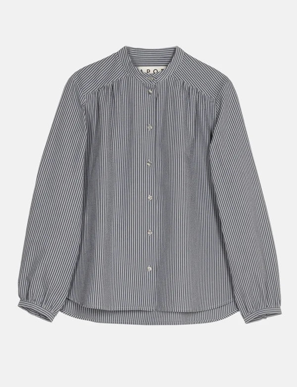 APOF Nicole Shirt | Grey Stripe