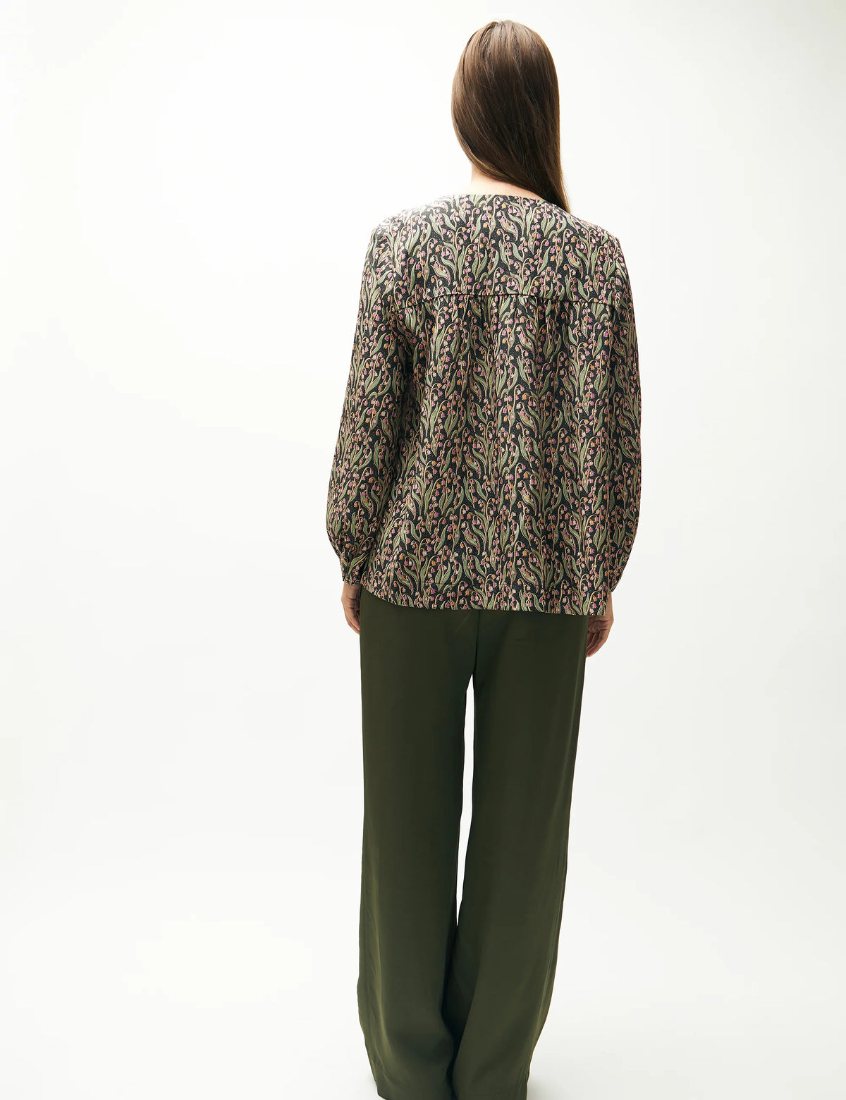 APOF Nini Shirt | Kielo | Silkeskjorte