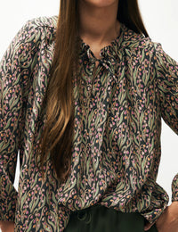 APOF Nini Shirt | Kielo | Silkeskjorte