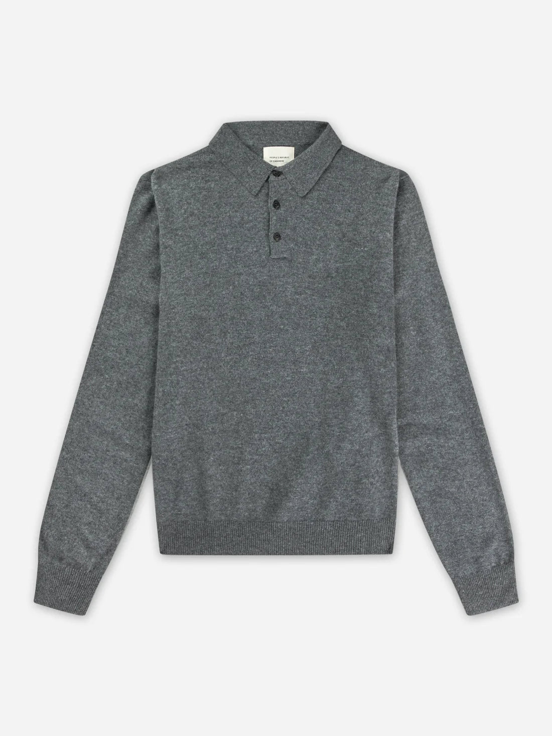 People's Republic of Cashmere  | Original Polo | Heather Grey